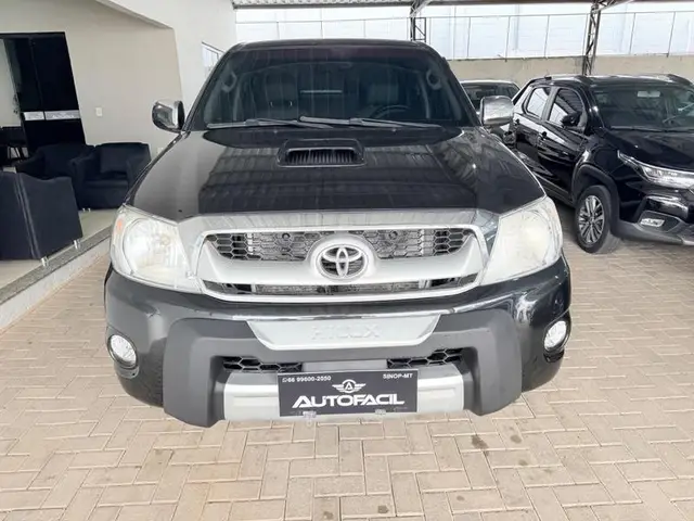 Carro Toyota Hilux Cabine Dupla 2010 Hilux SRV 4X4 3.0 (cab dupla) (aut)
