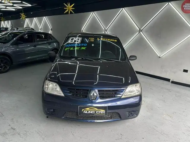 Carro Renault Logan 2009 Authentique 1.6 8V Hi-Torque (flex)