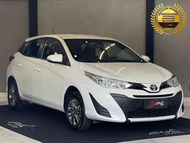 Carro Toyota Yaris 2020 1.5 XL Plus Connect CVT (Flex)