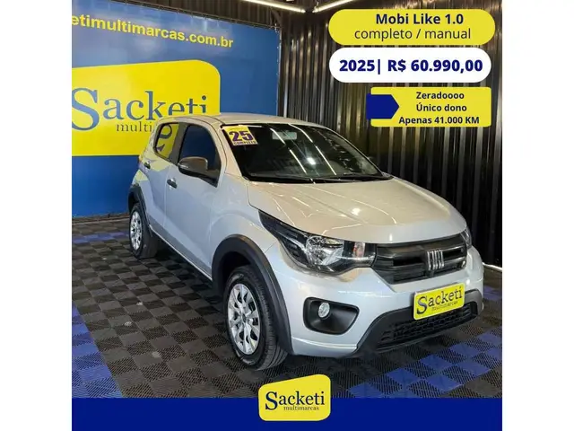 Carro Fiat Mobi 2025 Like 1.0