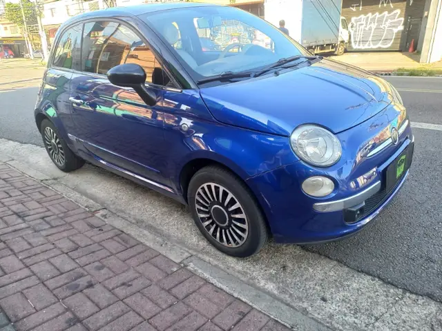 Carro Fiat 500 2010 Lounge 1.4 16V