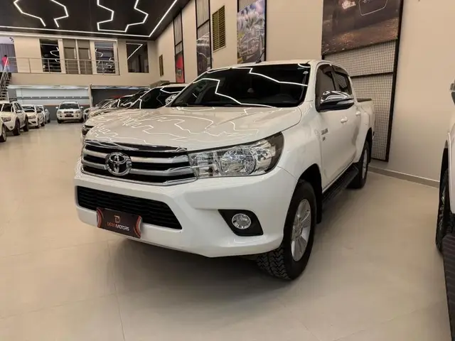Carro Toyota Hilux Cabine Dupla 2017 Hilux 2.7 SR CD 4x2 (Flex) (Aut)