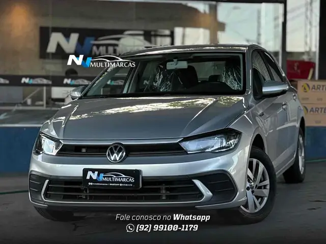 Carro Volkswagen Polo 2025 Track 1.0 Flex 12V 5p