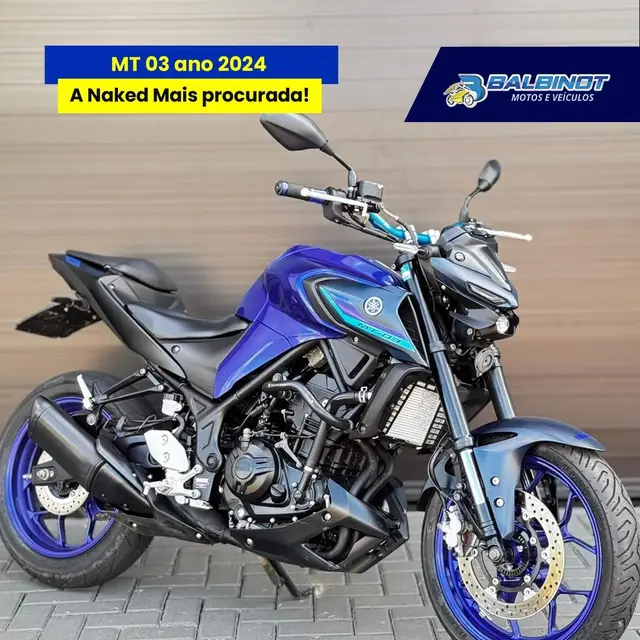 Moto Yamaha MT-03 2024 ABS