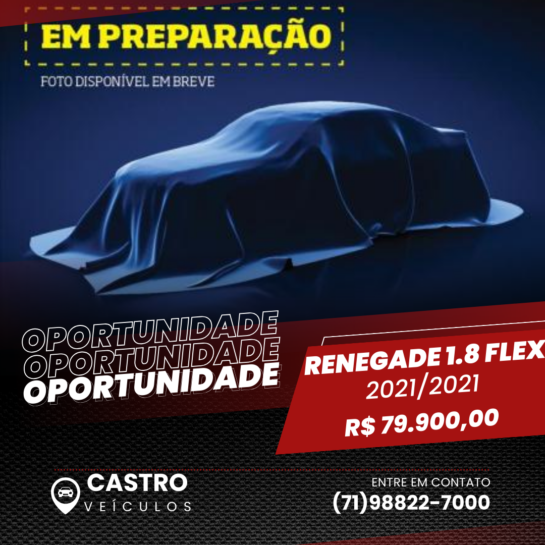 JEEP Renegade 1.8 4x2 (Aut) (Flex)