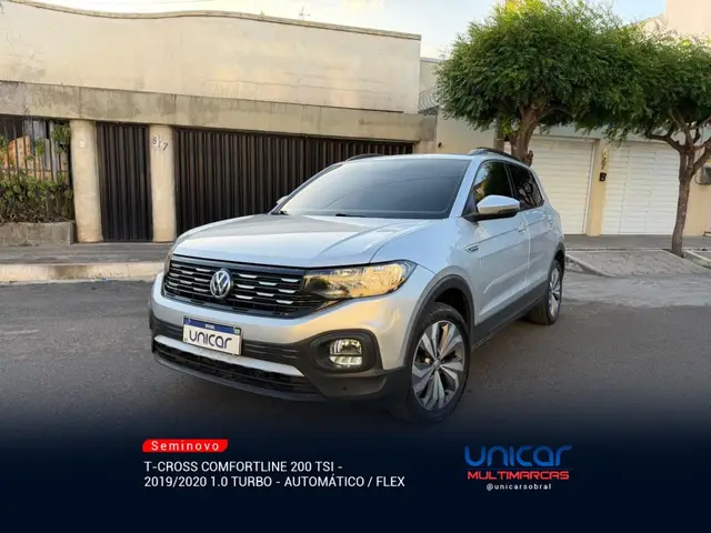 Carro Volkswagen T-Cross 2020 1.0 200 TSI 12V (Aut) (Flex)