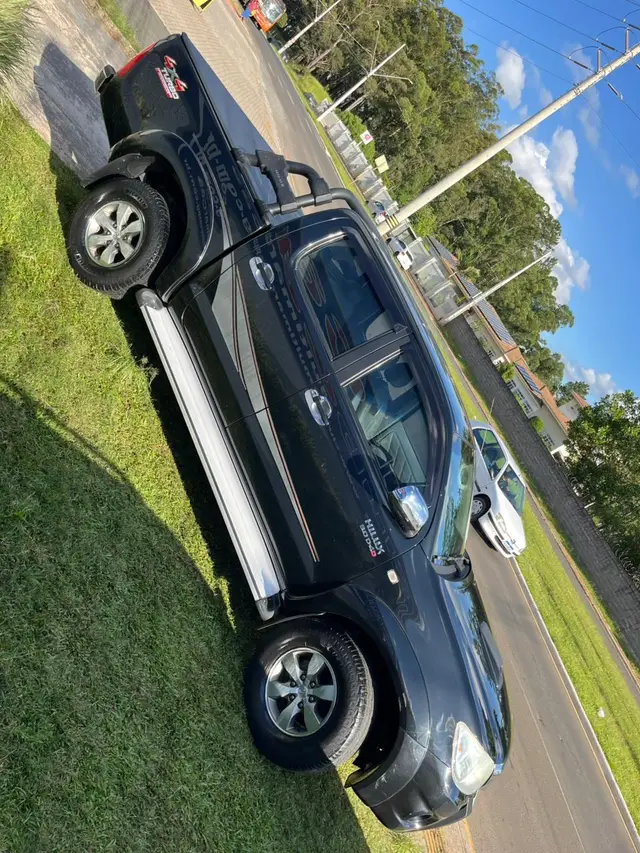 Carro Toyota Hilux Cabine Dupla 2009 Hilux SRV 4X4 3.0 (cab dupla) (aut)