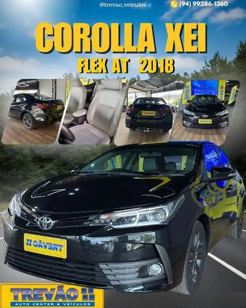 Carro Toyota Corolla 2018 2.0 XEi Multi-Drive S (Flex)