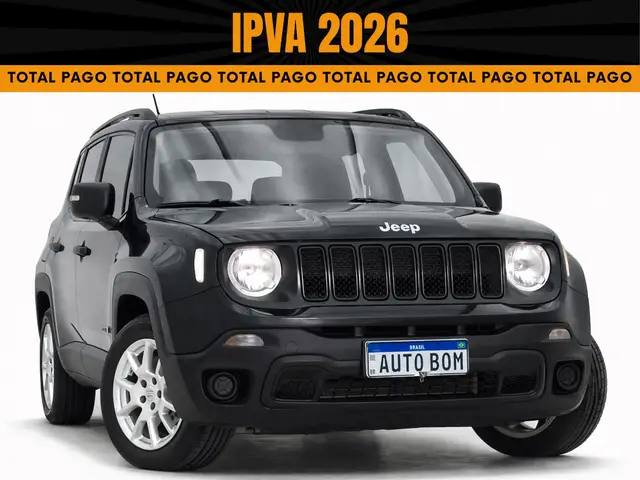 Carro Jeep Renegade 2019 Sport 1.8 4x2 (Aut) (Flex)