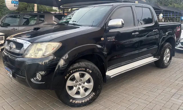 Carro Toyota Hilux Cabine Dupla 2009 Hilux SRV 4X4 3.0 (cab dupla) (aut)