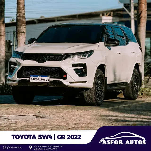 Carro Toyota SW4 2022 GR-S 2.8 AT