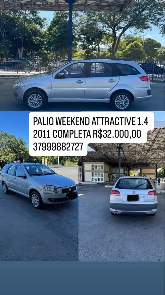 Carro Fiat Palio 2011 Attractive 1.4 8V (Flex)