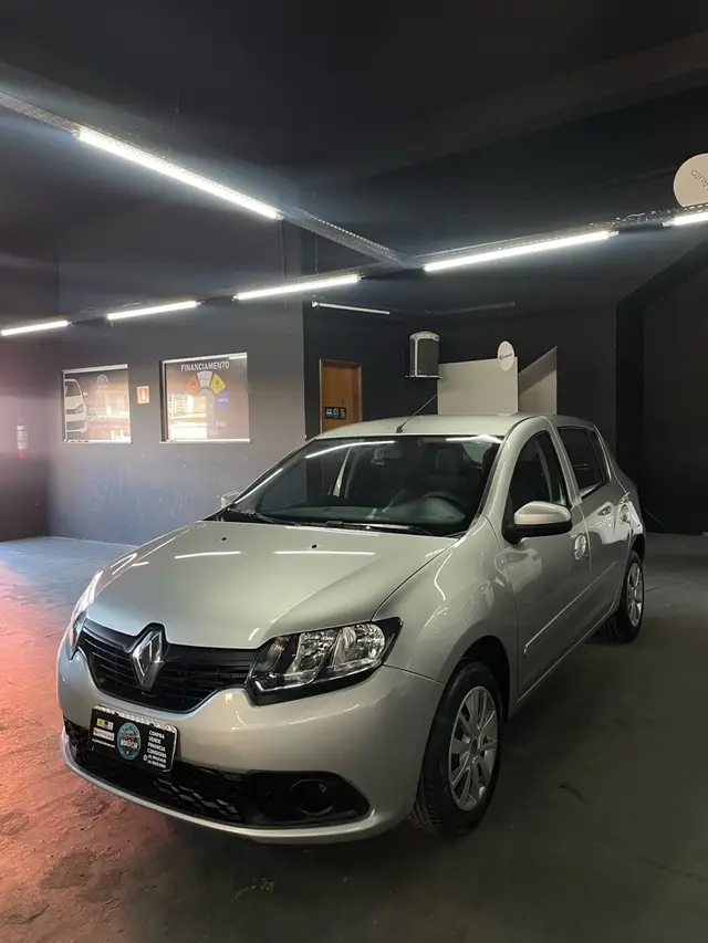 Carro Renault Sandero 2017 Authentique 1.0 12V SCe (Flex)