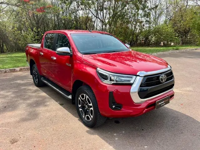 Carro Toyota Hilux Cabine Dupla 2021 SR 2.7 CD 4x2 (Flex) (Aut)
