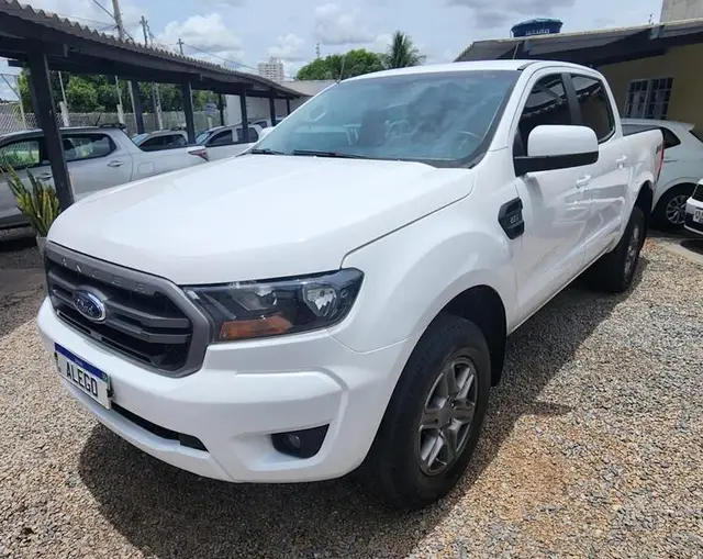 Carro Ford Ranger Cabine Dupla 2021 XLS 2.2 Turbodiesel 4x4 (Aut)