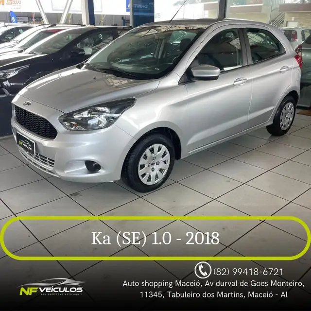 Carro Ford Ka 2018 1.0 SE (Flex)