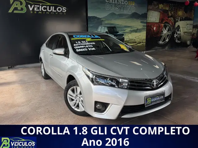 Carro Toyota Corolla 2016 1.8 GLi Upper Multi-Drive (Flex)