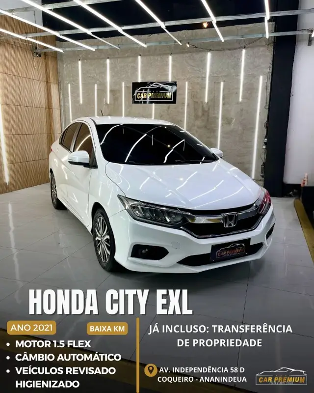 Carro Honda City 2021 1.5 Personal CVT