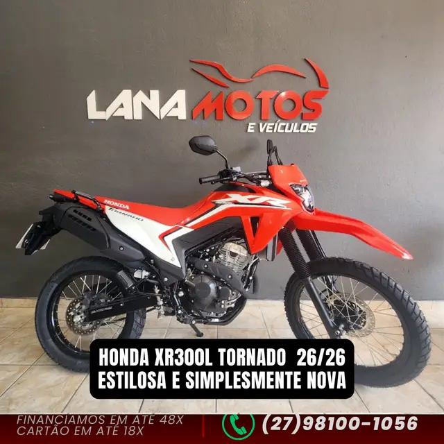 Moto Honda XR 300L 2026 Tornado