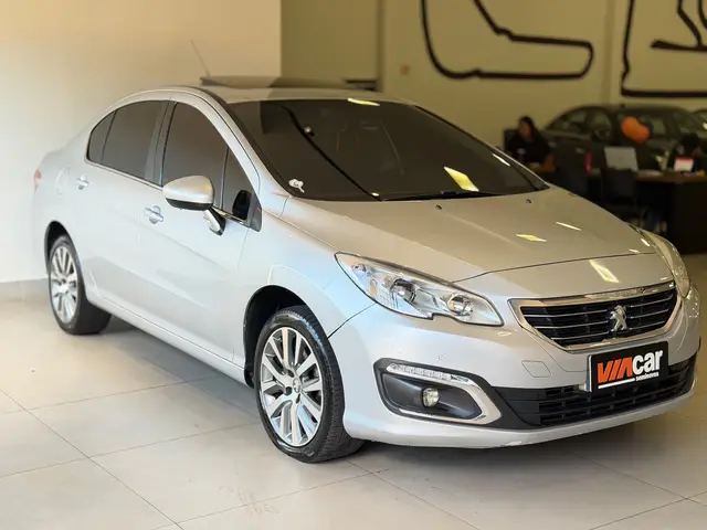 Carro Peugeot 408 2016 Sedan Griffe 1.6 TB Flex 16V 4p Aut.