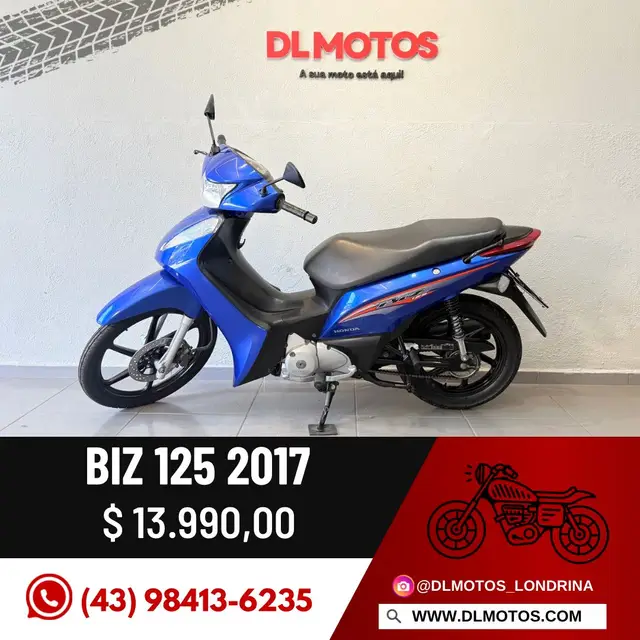 Moto Honda Biz 125i 2017 Flex