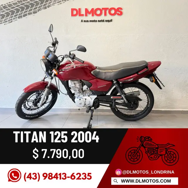Moto Honda CG 125 2004 Titan KS