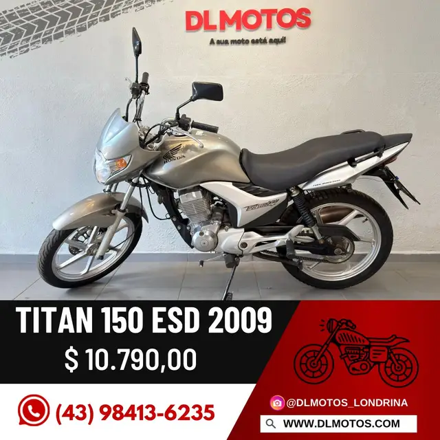 Moto Honda CG 150 2009 Titan ESD Mix
