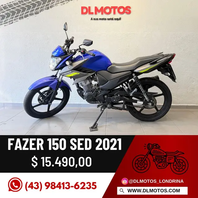 Moto Yamaha YS 150 Fazer 2021 ED