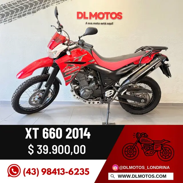 Moto Yamaha XT 660 R 2014 660 cc