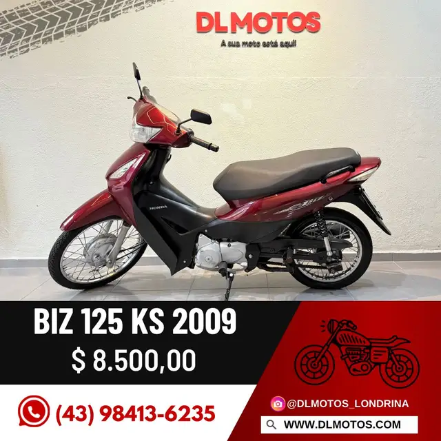 Moto Honda Biz 125 2009 Biz 125 KS