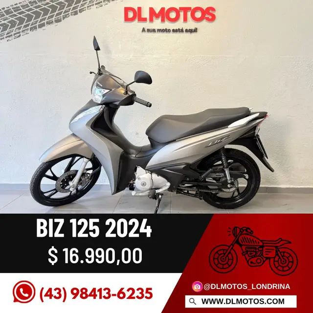 Moto Honda Biz 125i 2024 Flex