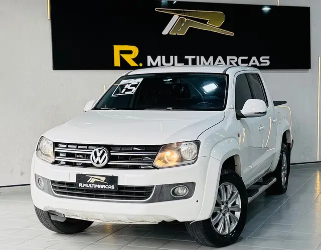 Carro Volkswagen Amarok 2015 2.0 CD 4x4 TDi Highline (Aut)