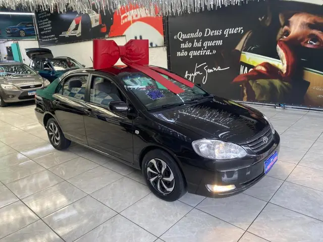 Carro Toyota Corolla 2004 Sedan XEi 1.8 16V (flex)