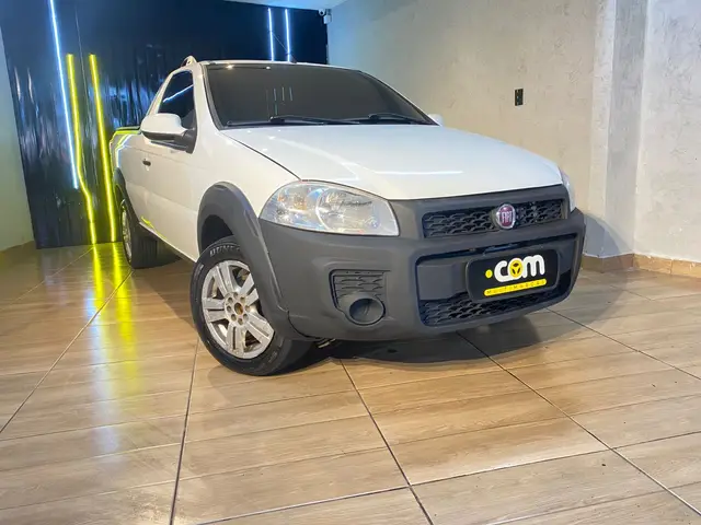 Carro Fiat Strada 2018 Hard Working 1.4 (Flex) (Cabine Simples)
