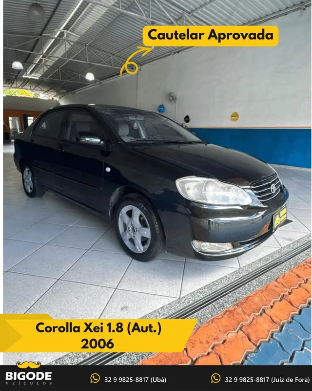 Carro Toyota Corolla 2006 Sedan XEi 1.8 16V (flex)