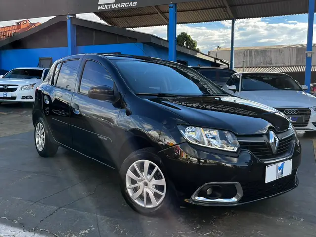 Carro Renault Sandero 2017 Authentique Hi-Power 1.0 16V (Flex)