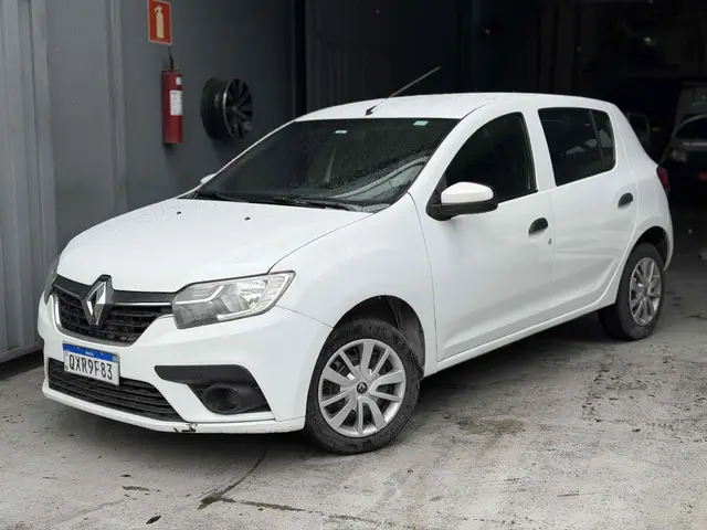 Carro Renault Sandero 2021 Life 1.0 12V SCe (Flex)