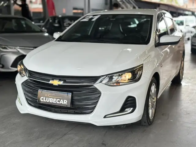 Carro Chevrolet Onix Plus 2021 1.0 Premier Turbo Flex (Aut)