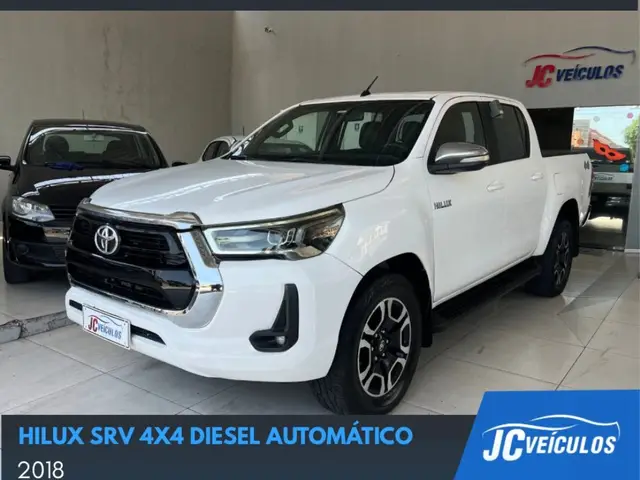 Carro Toyota Hilux Cabine Dupla 2018 Hilux 2.8 TDI SRV CD 4x4 (Aut)