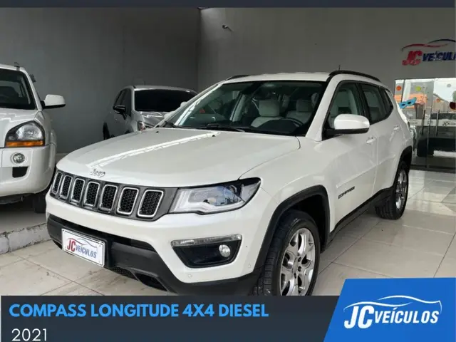 Carro Jeep Compass 2021 2.0 TDI Longitude 4x4 (Aut)