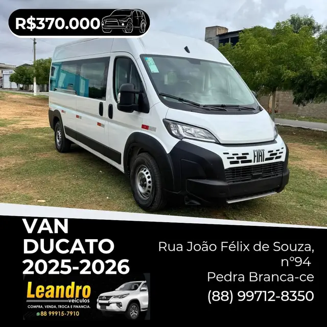 Carro Fiat Ducato 2026 Minibus Comfort 2.2 TDI