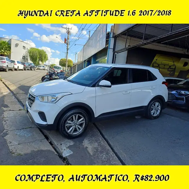 Carro Hyundai Creta 2018 Attitude 1.6 (Flex)