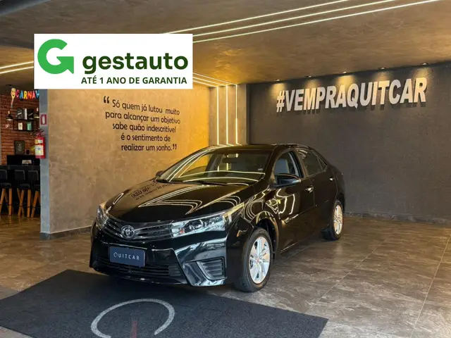 Carro Toyota Corolla 2017 1.8 GLi Upper Multi-Drive (Flex)