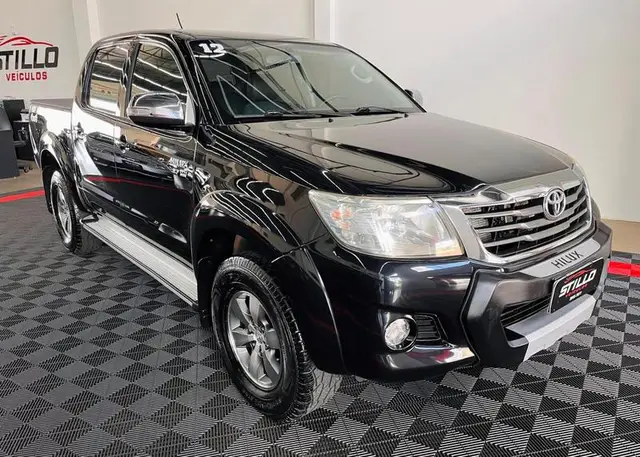 Carro Toyota Hilux Cabine Dupla 2012 Hilux 2.7 SRV CD 4x4 (Flex) (Aut)