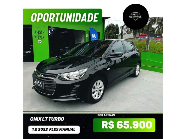 Carro Chevrolet Onix 2022 LT 1.0 (Flex)