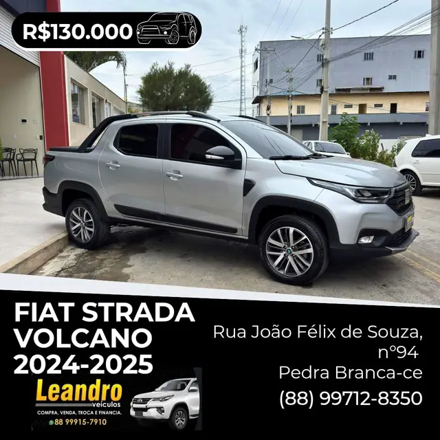 Carro Fiat Strada 2025 Volcano 1.3