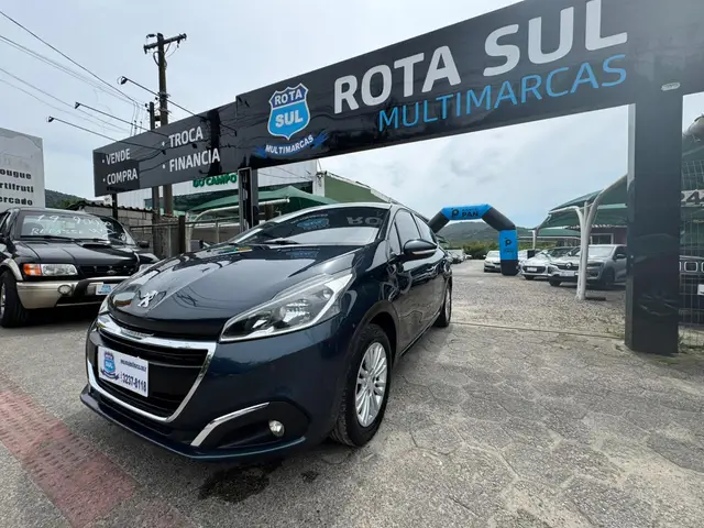 Carro Peugeot 208 2017 Allure 1.2 12V (Flex)