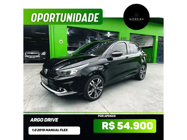 Carro Fiat Argo 2019 Drive 1.0 Firefly (Flex)