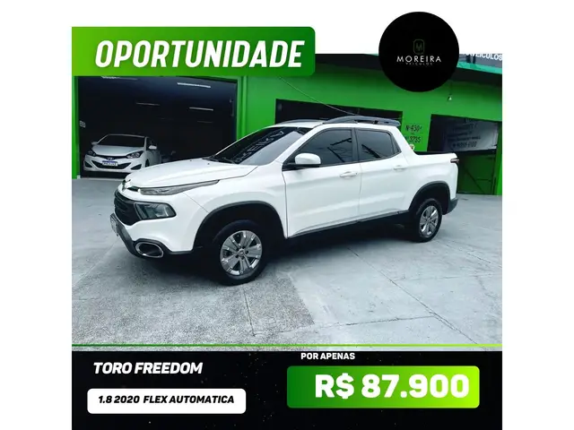 Carro Fiat Toro 2020 Freedom 1.8 AT6 4x2 (Flex)