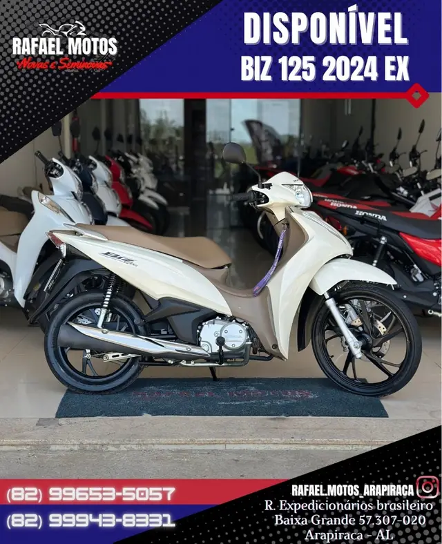 Moto Honda Biz 125i 2024 Flex
